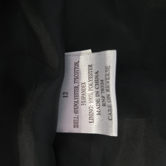 Estee Lauder Navy Patterned Midi Dress - Picture 9 of 11